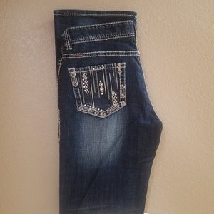 NWOT Rock&Roll Cowgirl Riding Jean. 31x34 boot cut
